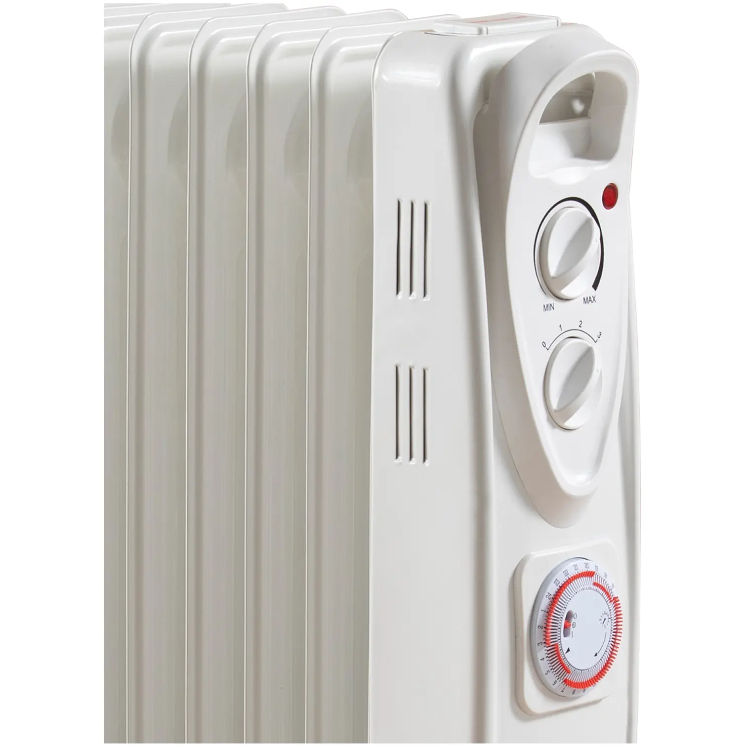 Daewoo 1.5KW Oil Filled Heater With Timer and 3 Heat Settings