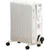 Daewoo 2500W Oil Filled Heater With Timer and 3 Heat Settings