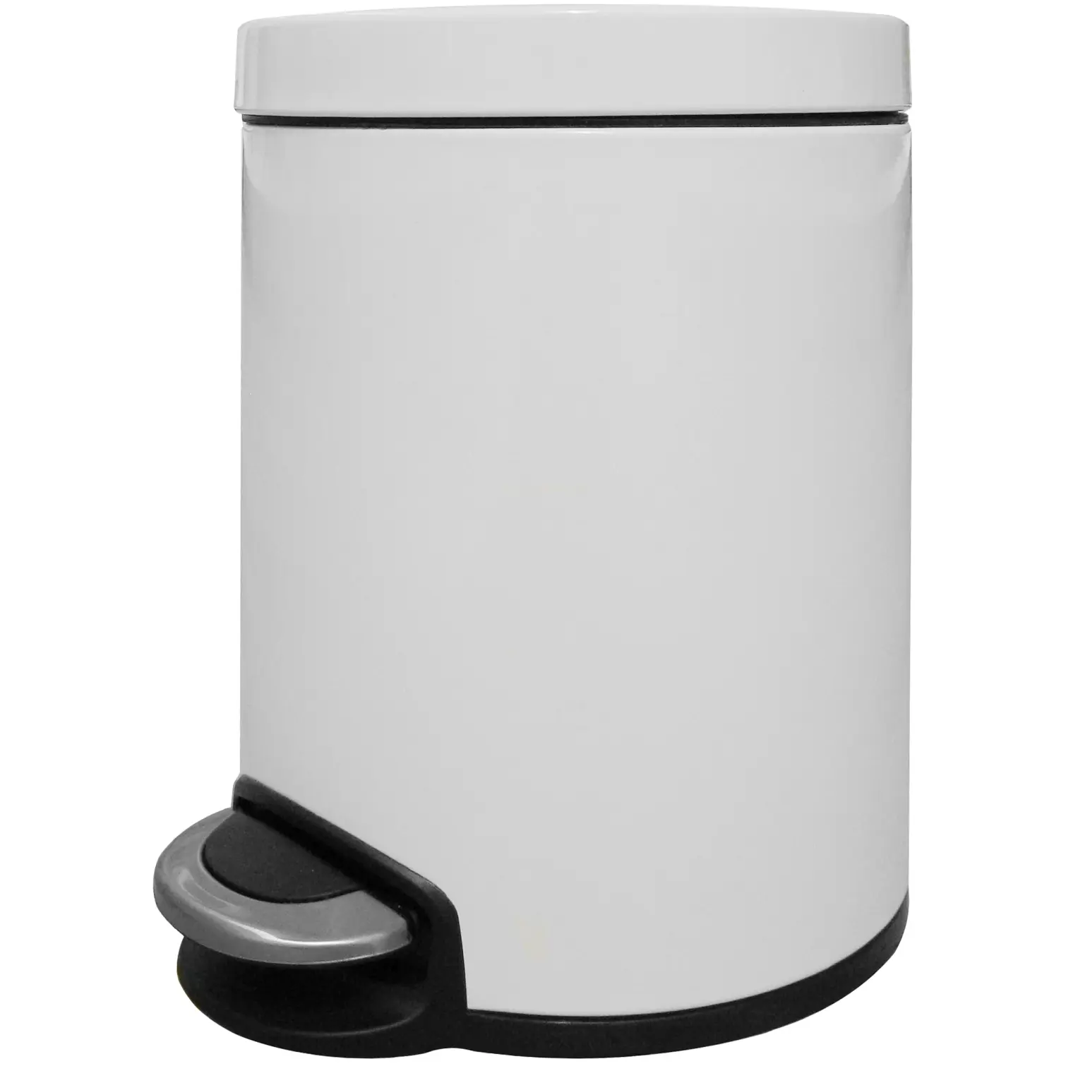 Eko Pedal Bin Soft Close Lid White 5 Litre