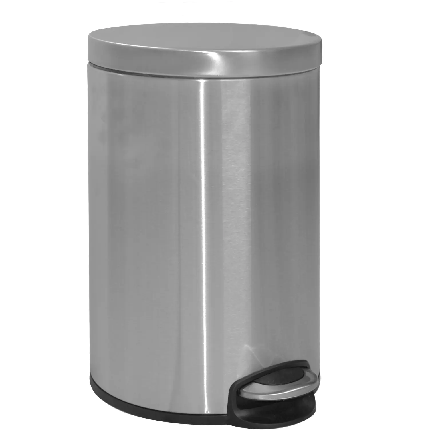 Eko Pedal Bin Stainless Steel Matt Finish Soft Close Lid 12 Litre Capacity