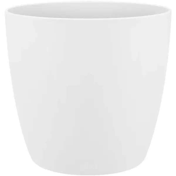 Brussels White Houseplant Pot 18cm