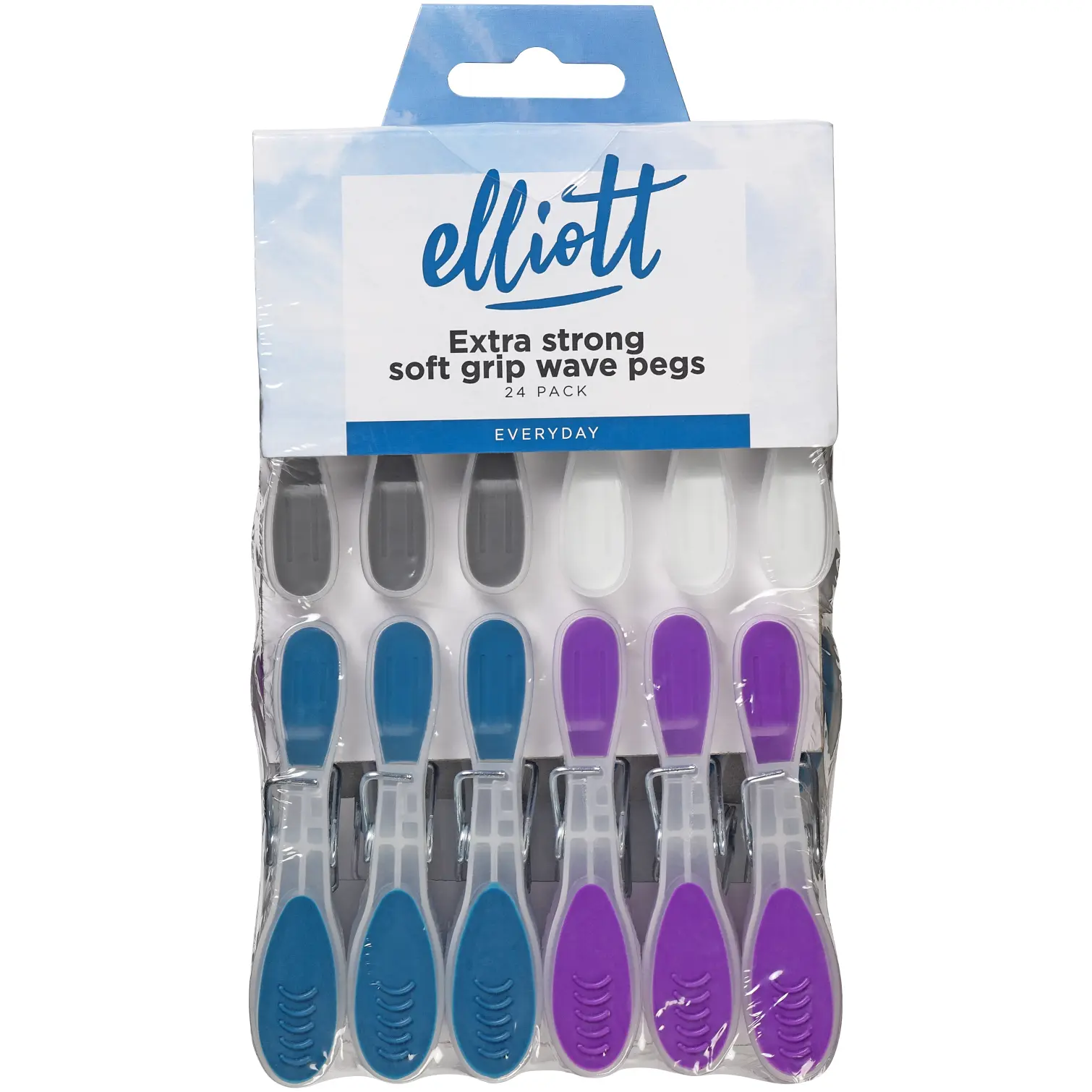 ELL0067_1 Elliotts Soft Grip Pegs (24)