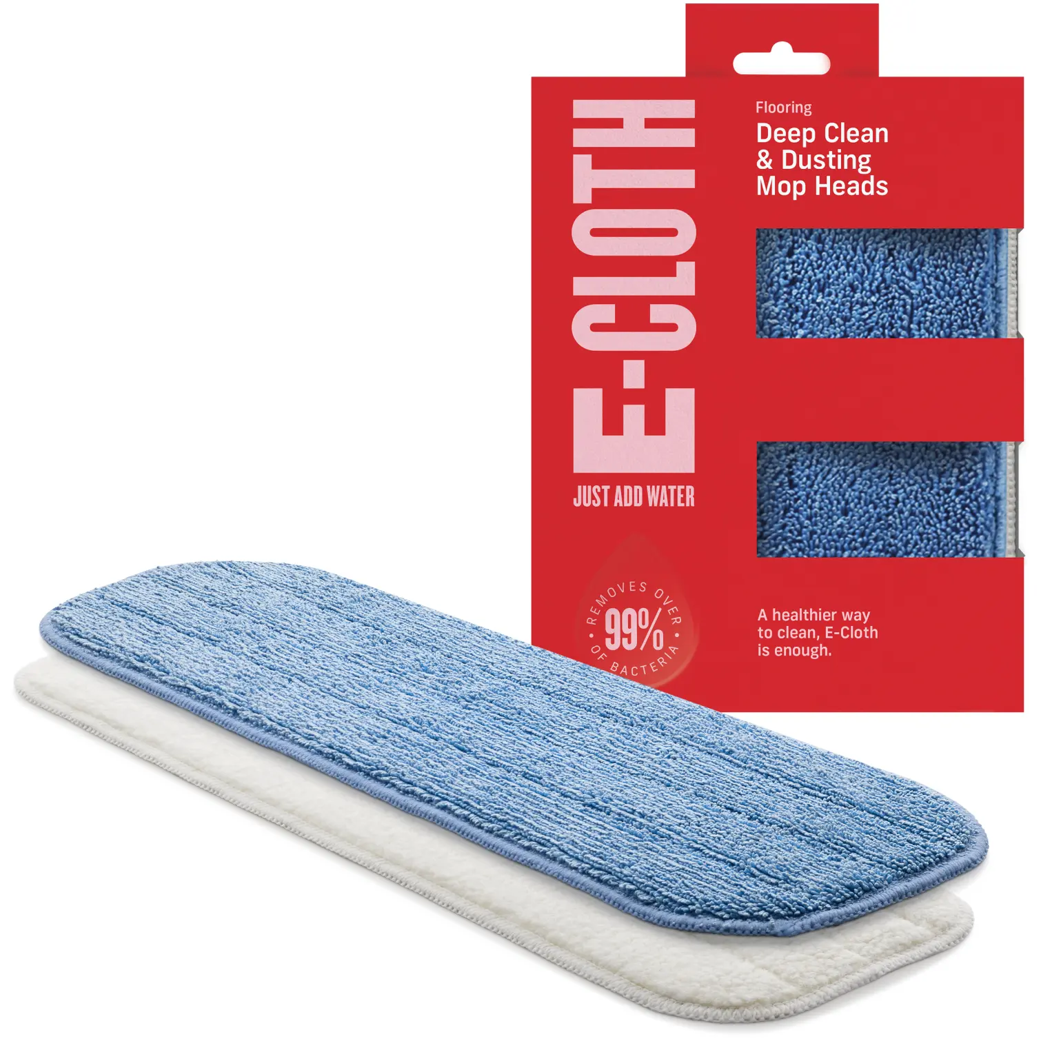 E-Cloth Deep Clean & Dusting Mop Head Pack