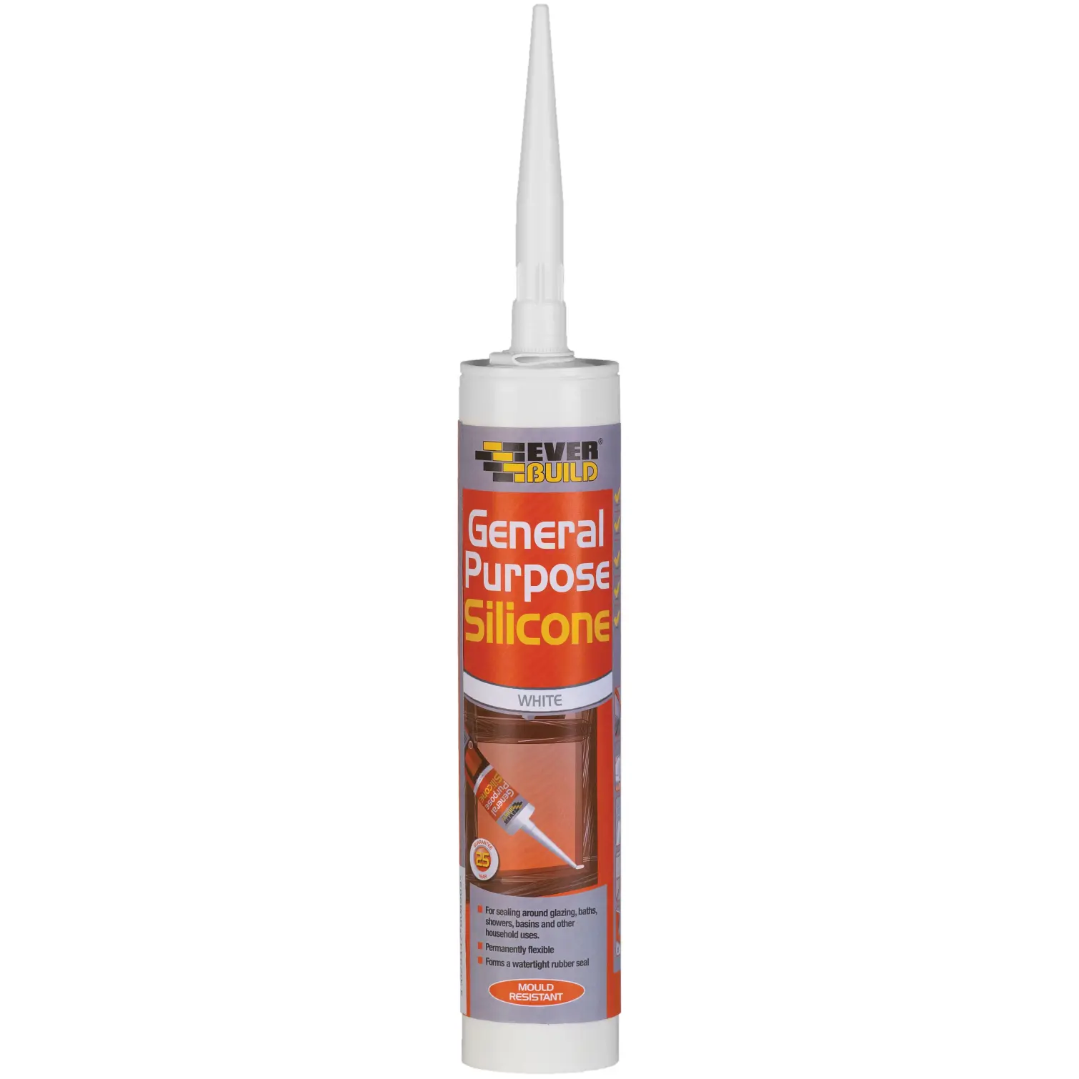 Everbuild 310ml Brown Silicone