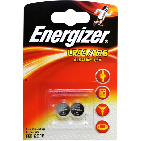 Energizer Button Cell LR44 pack2