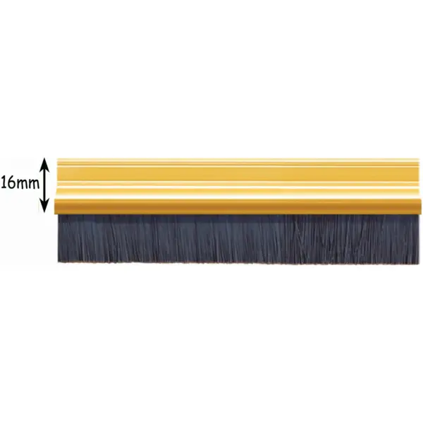 Exitex 2134mm(7ft) Brush Excluder Gold