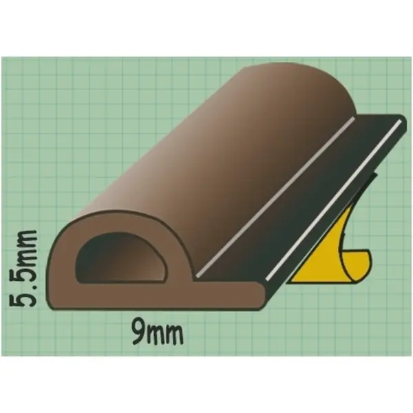 EXI0019 Exitex P Strip 5m White