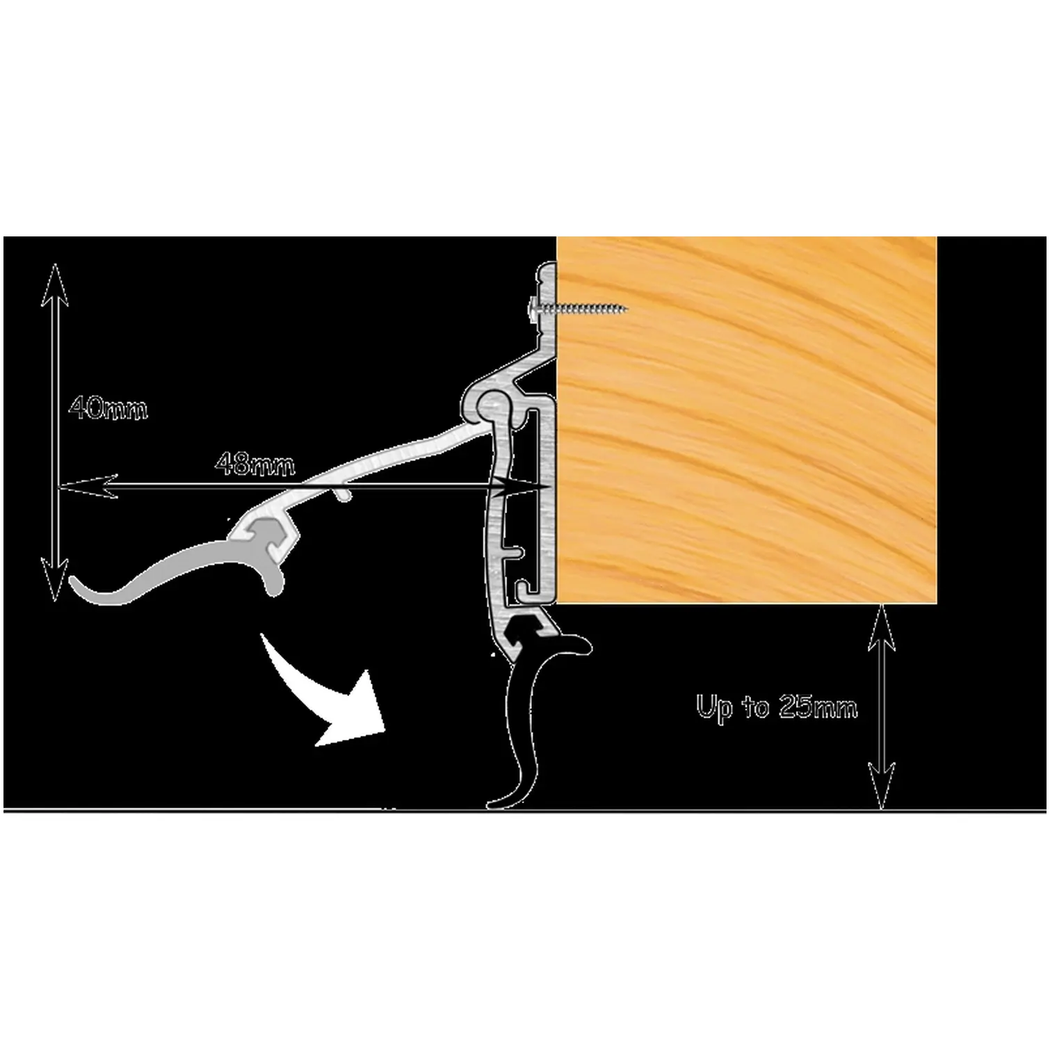 Exitex 914mm(36") Auto Seal Excluder Mill