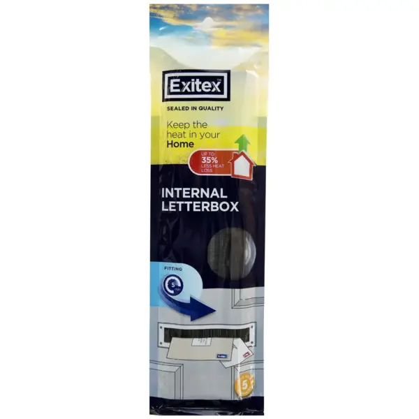 Exitex Letter Box Seal BROWN