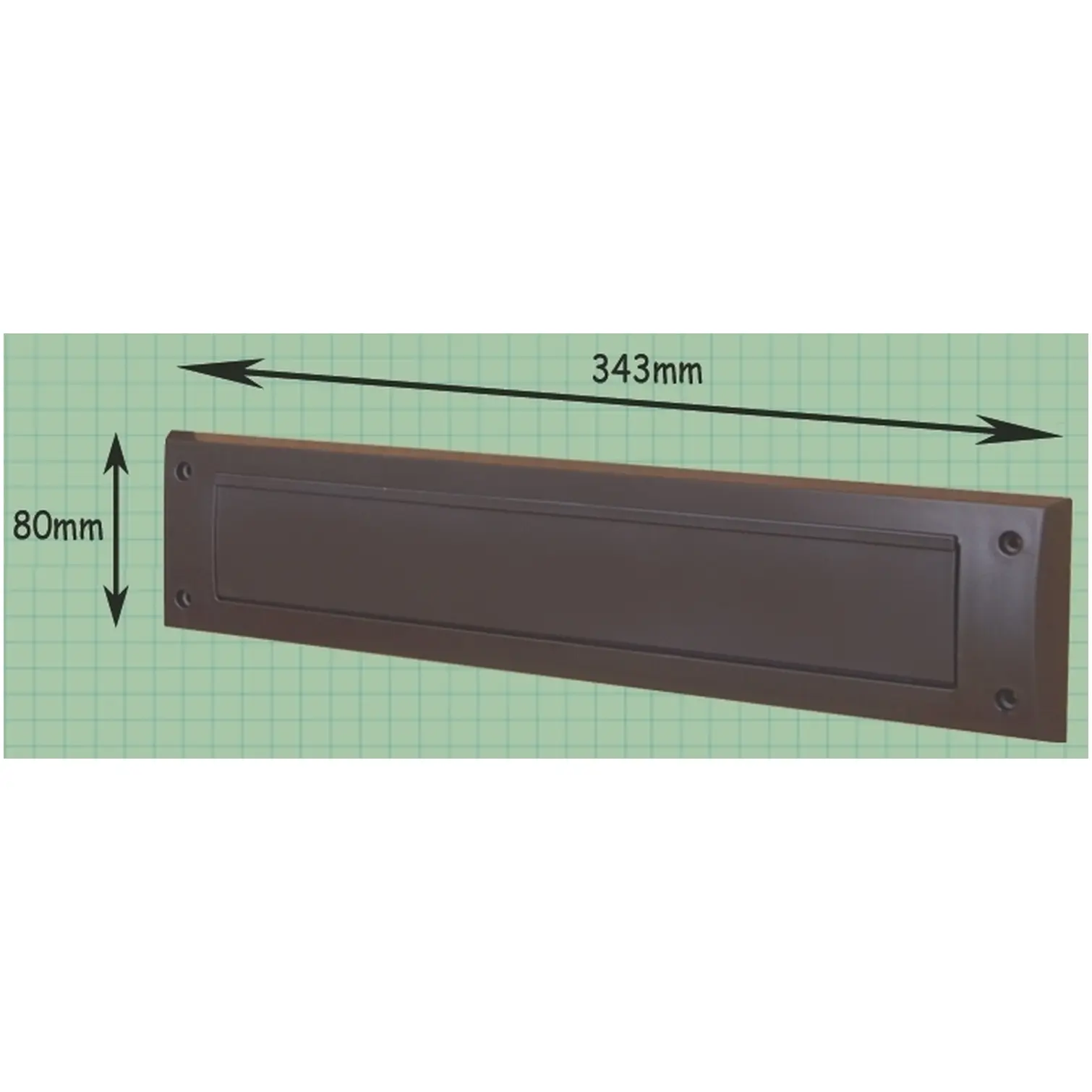 Exitex Let/Box W/Flap BROWN