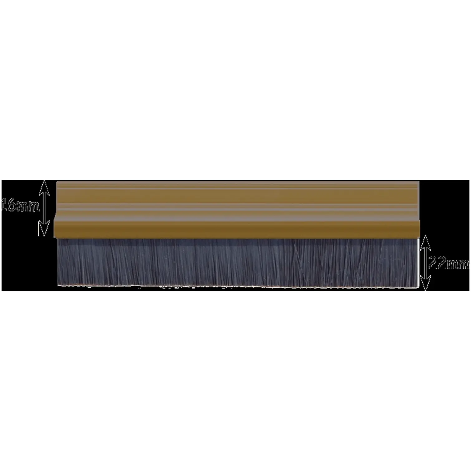 Exitex 914mm(36") Brushstrip WHITE