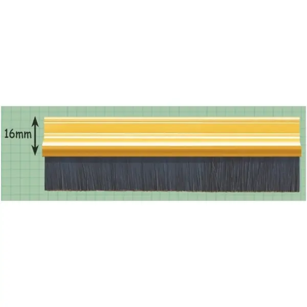 Exitex 914mm(36") Brushstrip BROWN