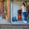 Flymo EasiStore 340R Corded Rotary Lawn Mower