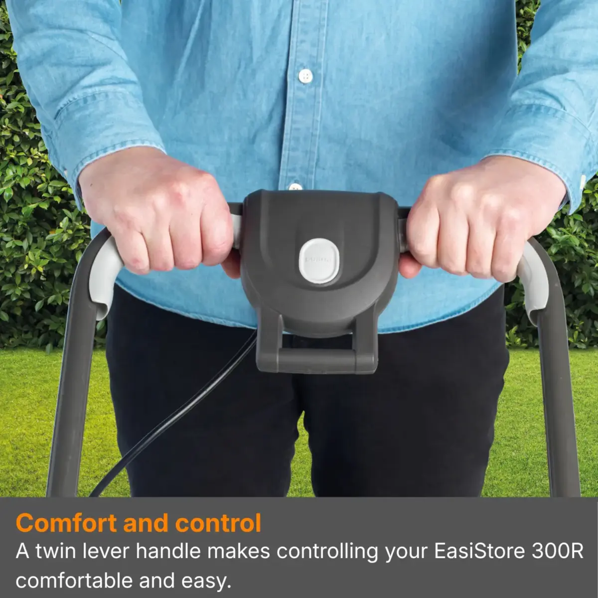 Flymo EasiStore 340R Corded Rotary Lawn Mower