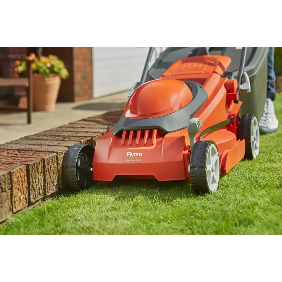 Flymo EasiStore 380R Corded Rotary Lawn Mower
