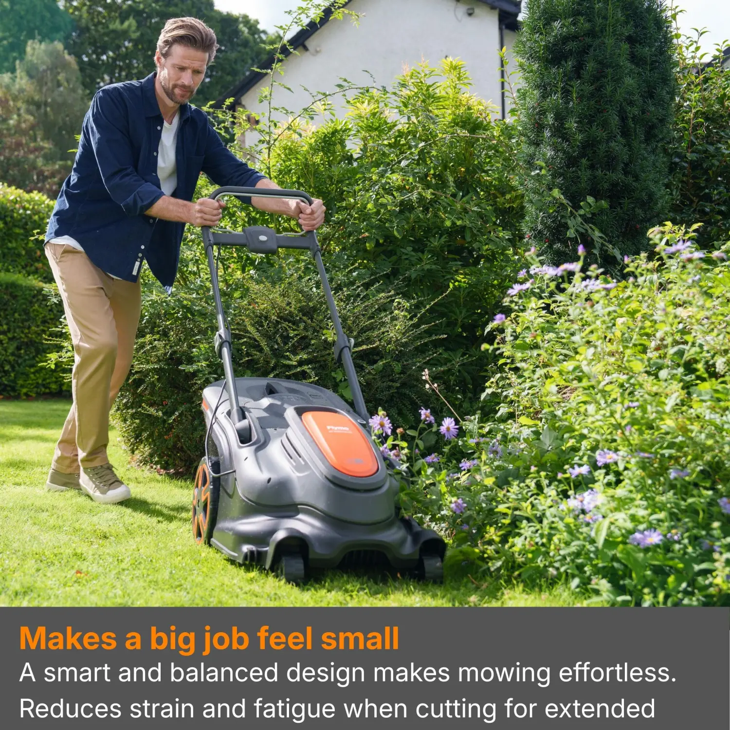 Flymo Ultra Mow Duo 460 Cordless Lawn Mower With Battery Kit