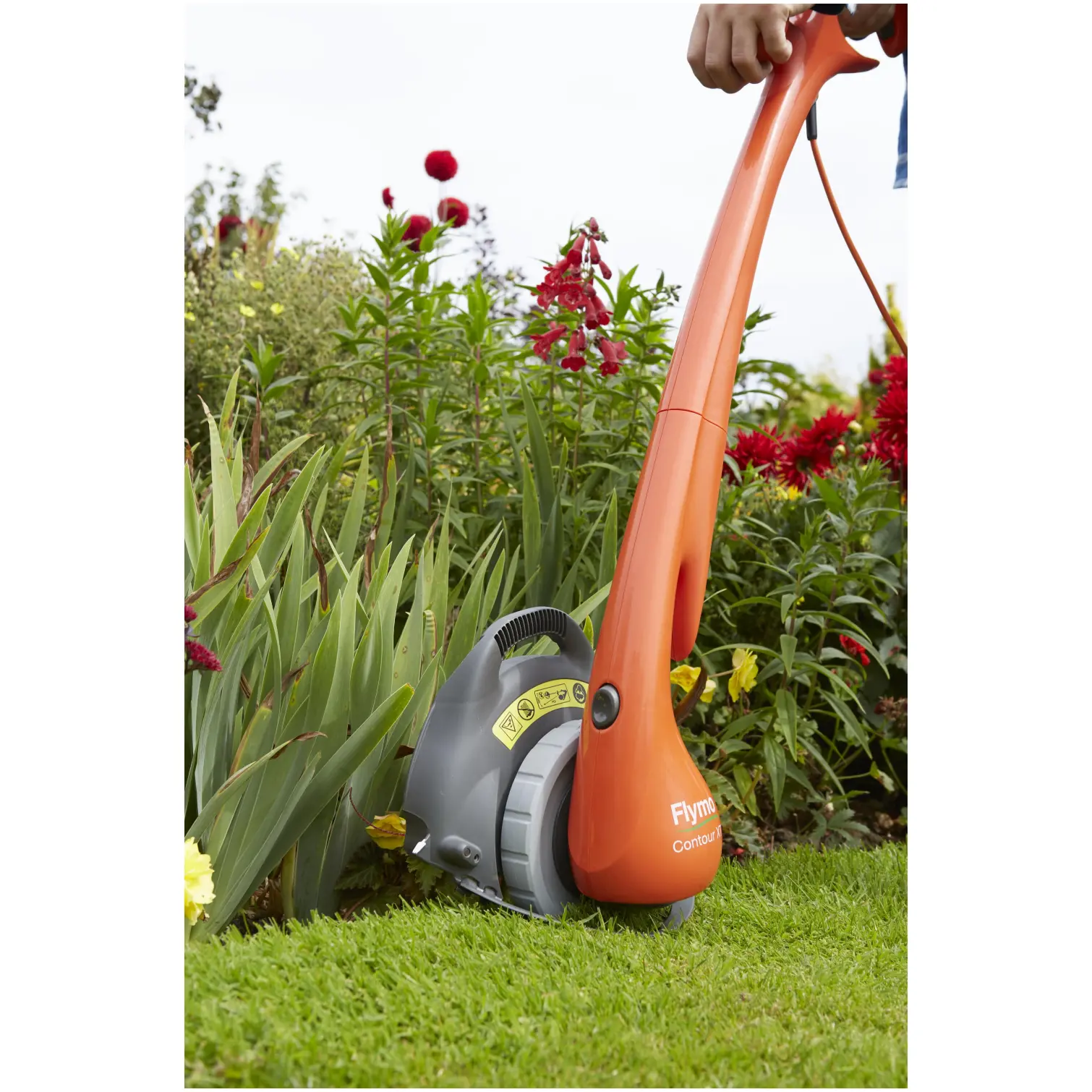 FLY0208_3 Flymo Contour XT Corded Grass Trimmer and Edger
