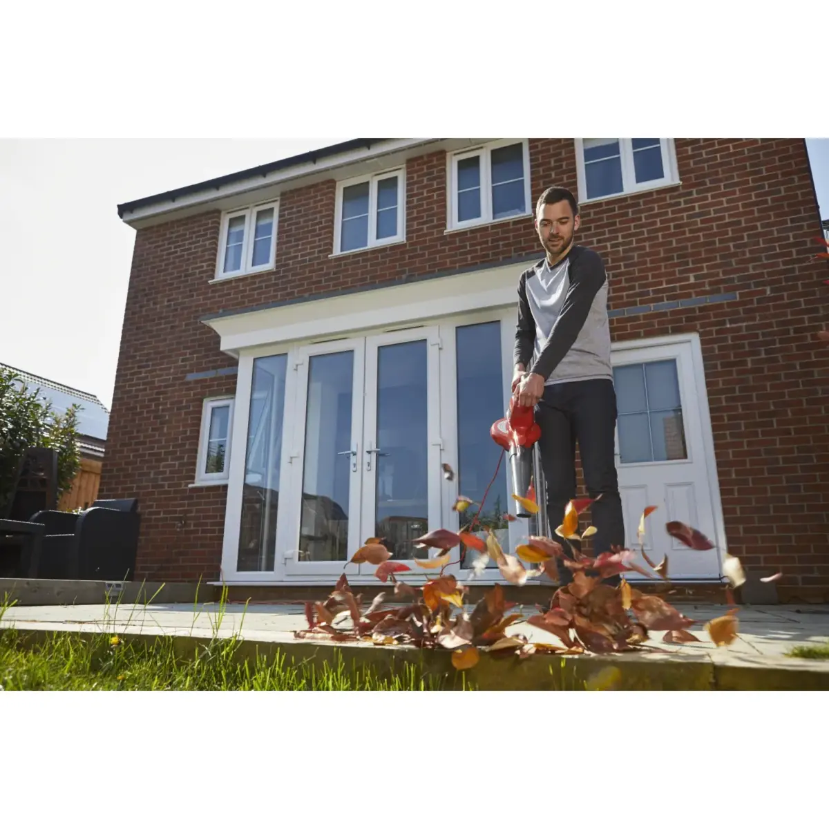 Flymo PowerVac Corded Leaf Blower and Garden Vac