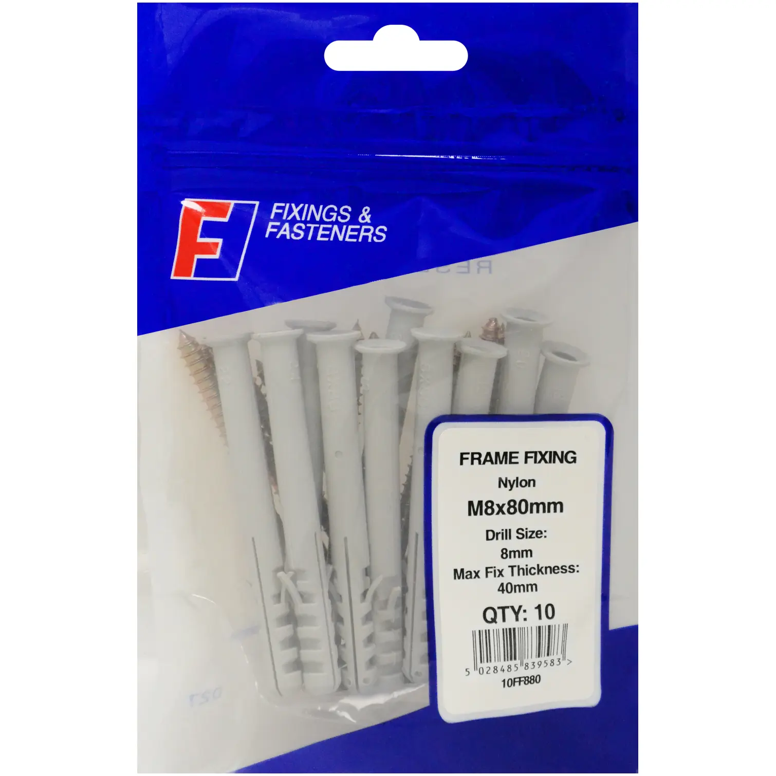 FOR0581 Forgefix M8x80 Frame Fixing (10)
