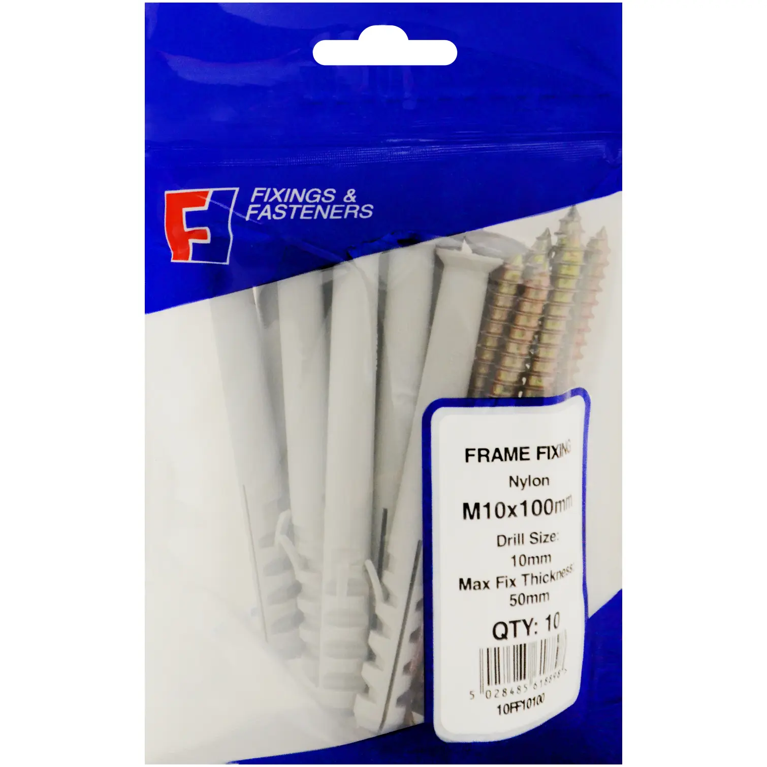 FOR0588 Forgefix M10 x 100 Frame Fixing (10)