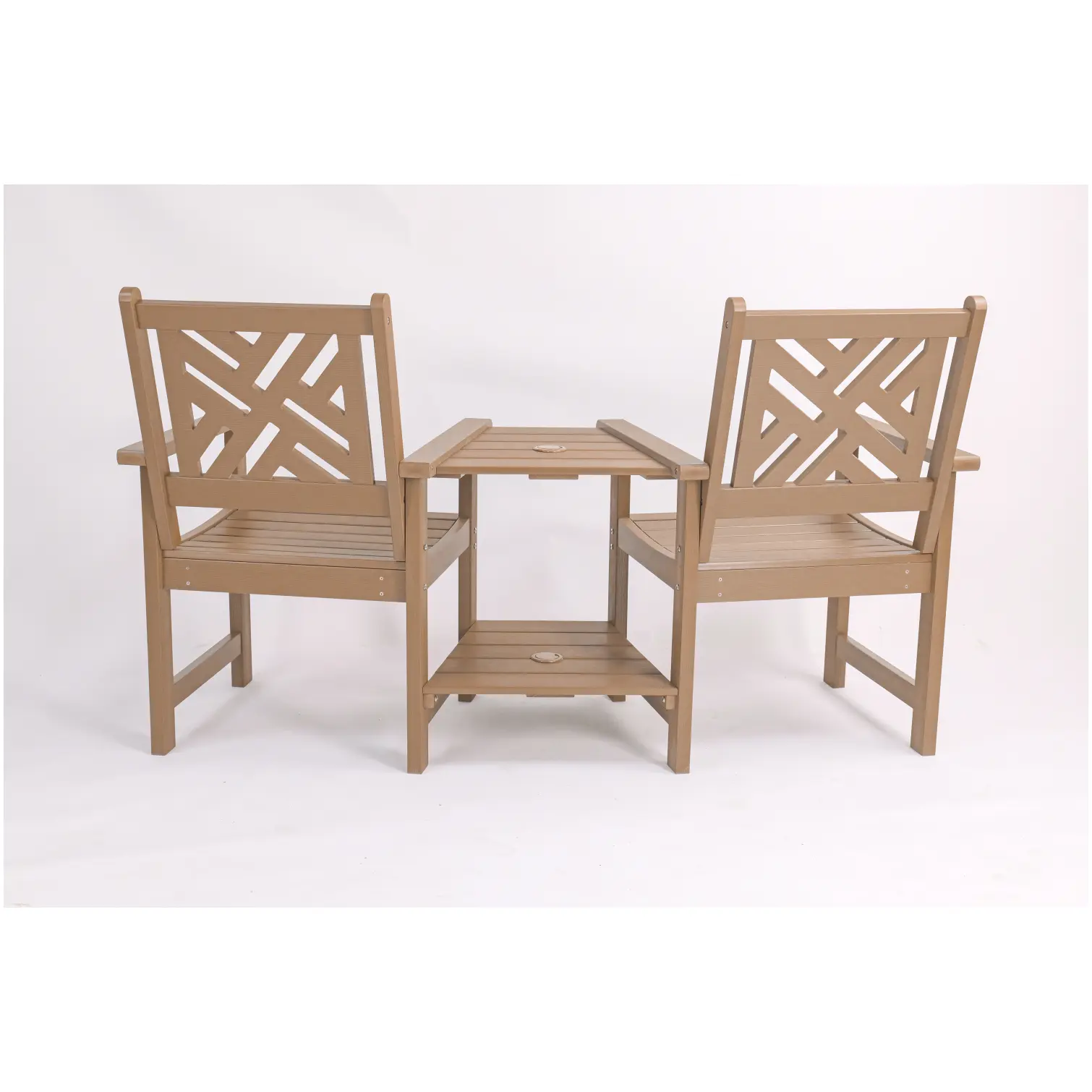 Afton Companion Bench Polyteak