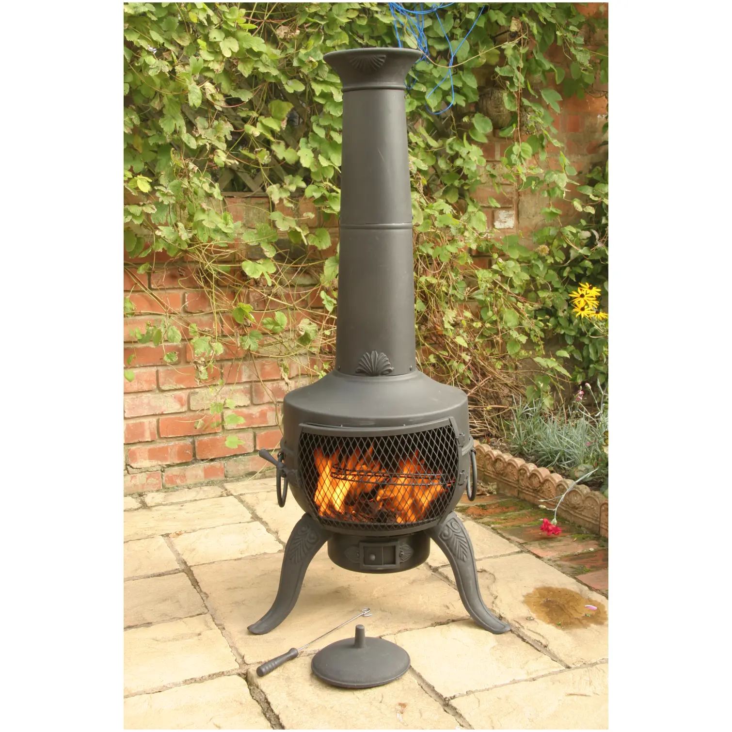 GDC0015_2 Tia Chimenea Steel Black 137cm