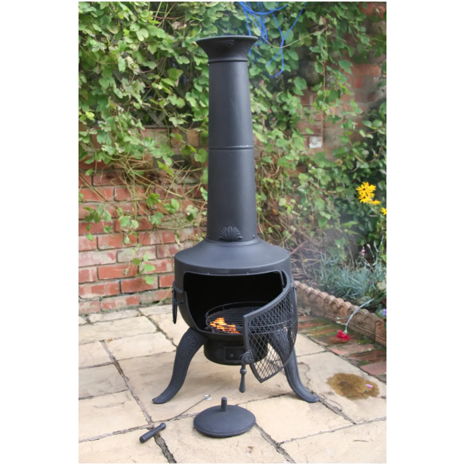 GDC0015_8 Tia Chimenea Steel Black 137cm