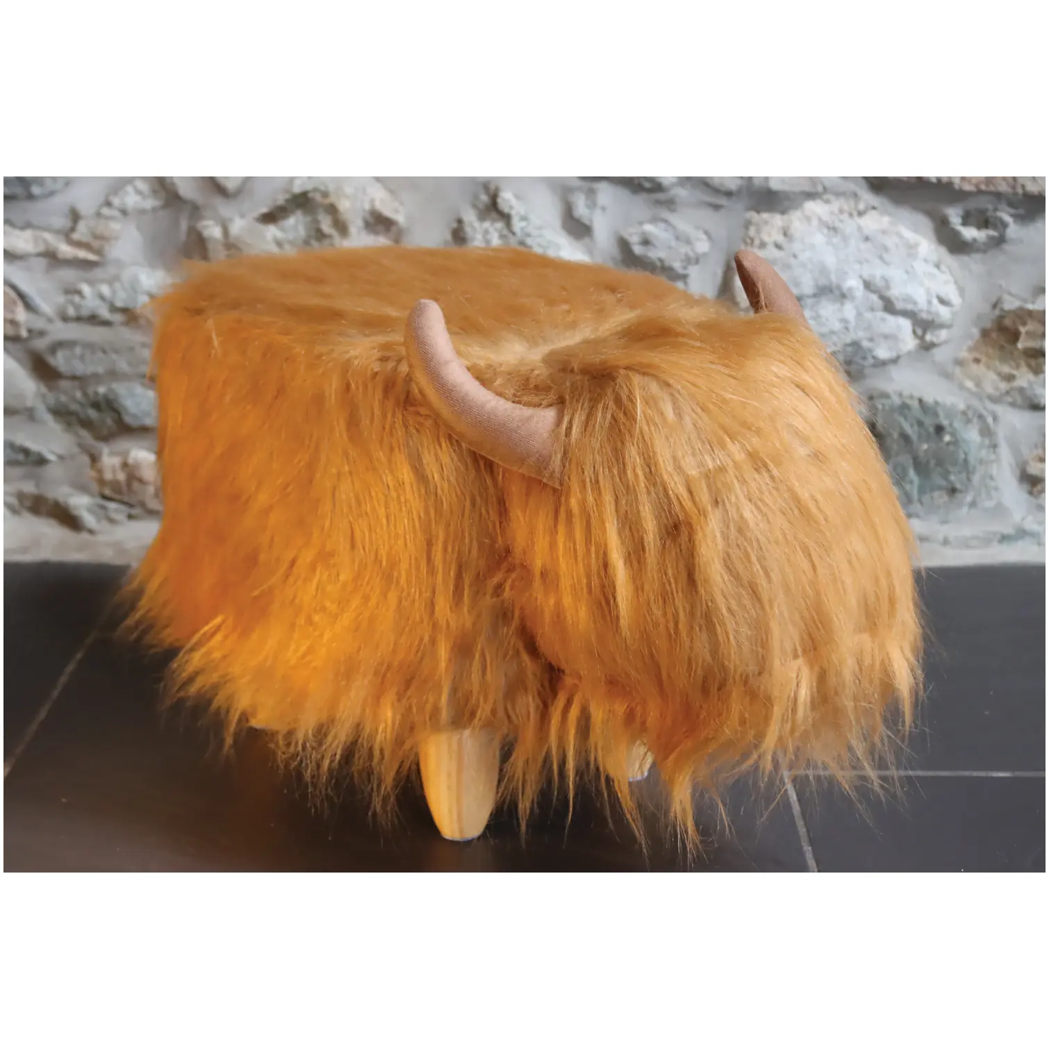 Dillis the Highland Cow Footstool