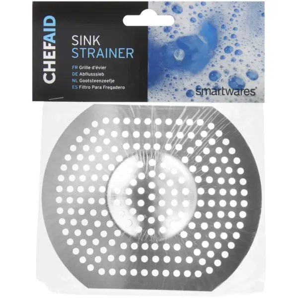 Chef Aid Sink Strainer Metal