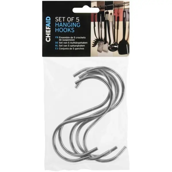 Chef Aid Butchers Hook Stainless Steel Pack of 5