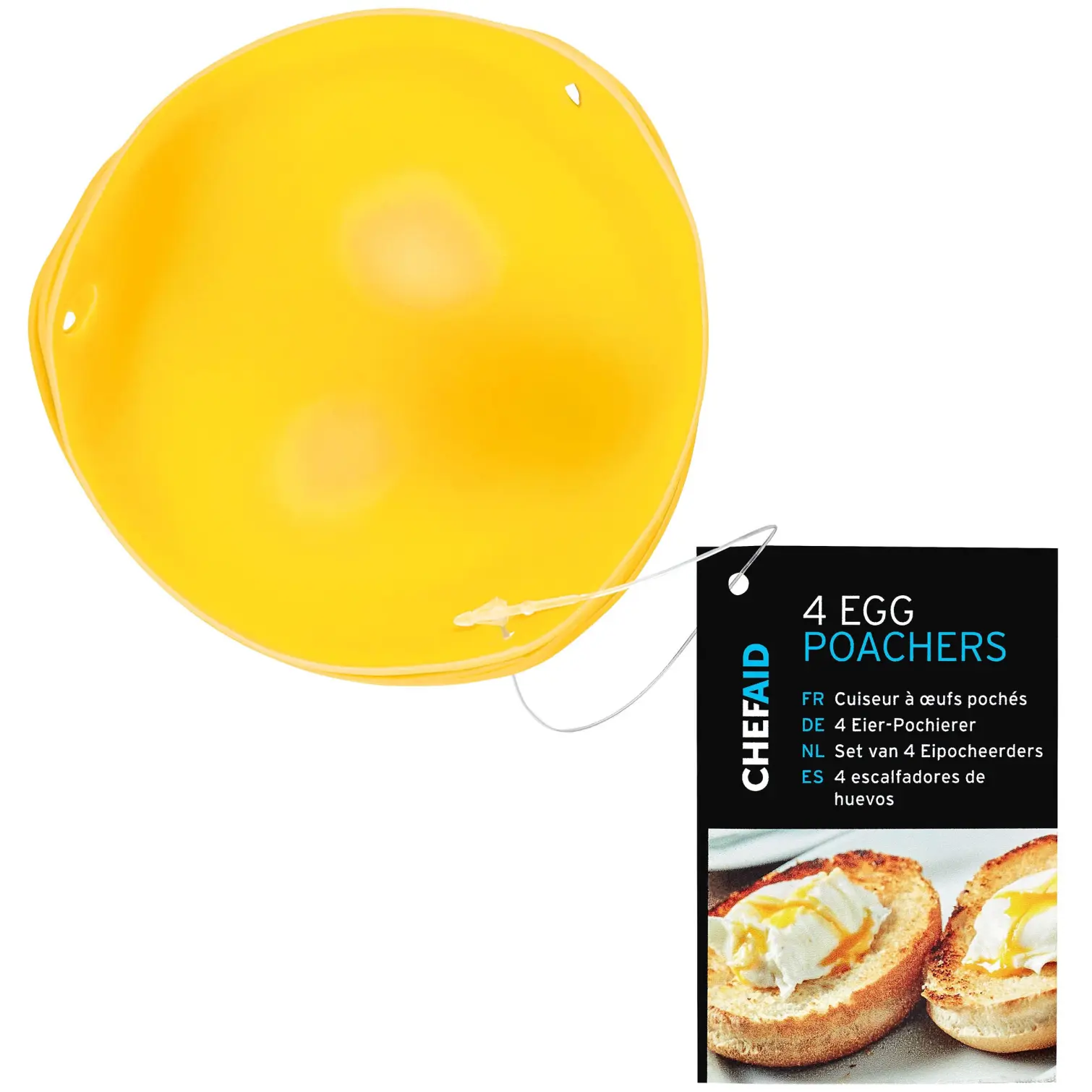Chef Aid Egg Poachers 4 Pack