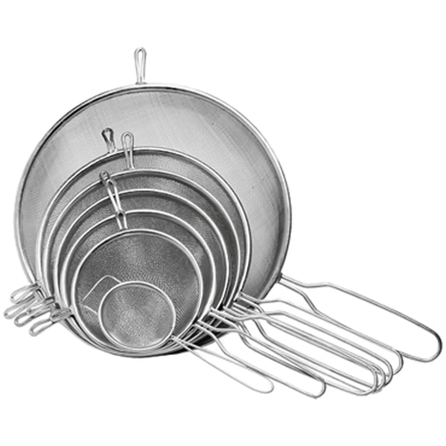 GEO0076 Chef Aid Metal Strainer 14cm (5.5")