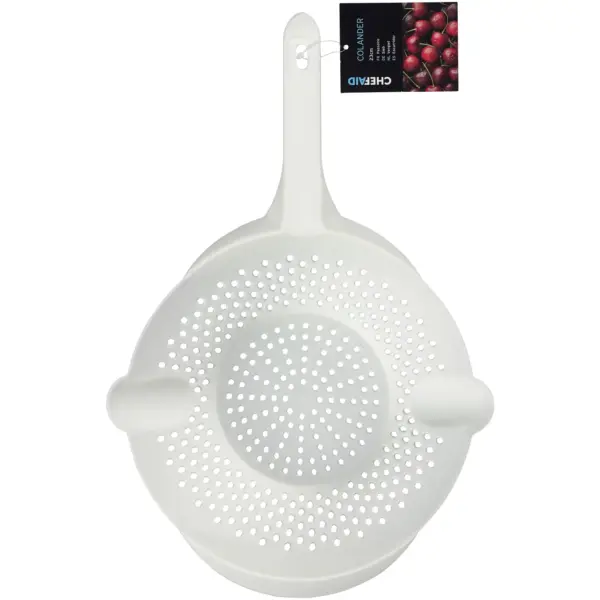Chef Aid 23cm Colander White