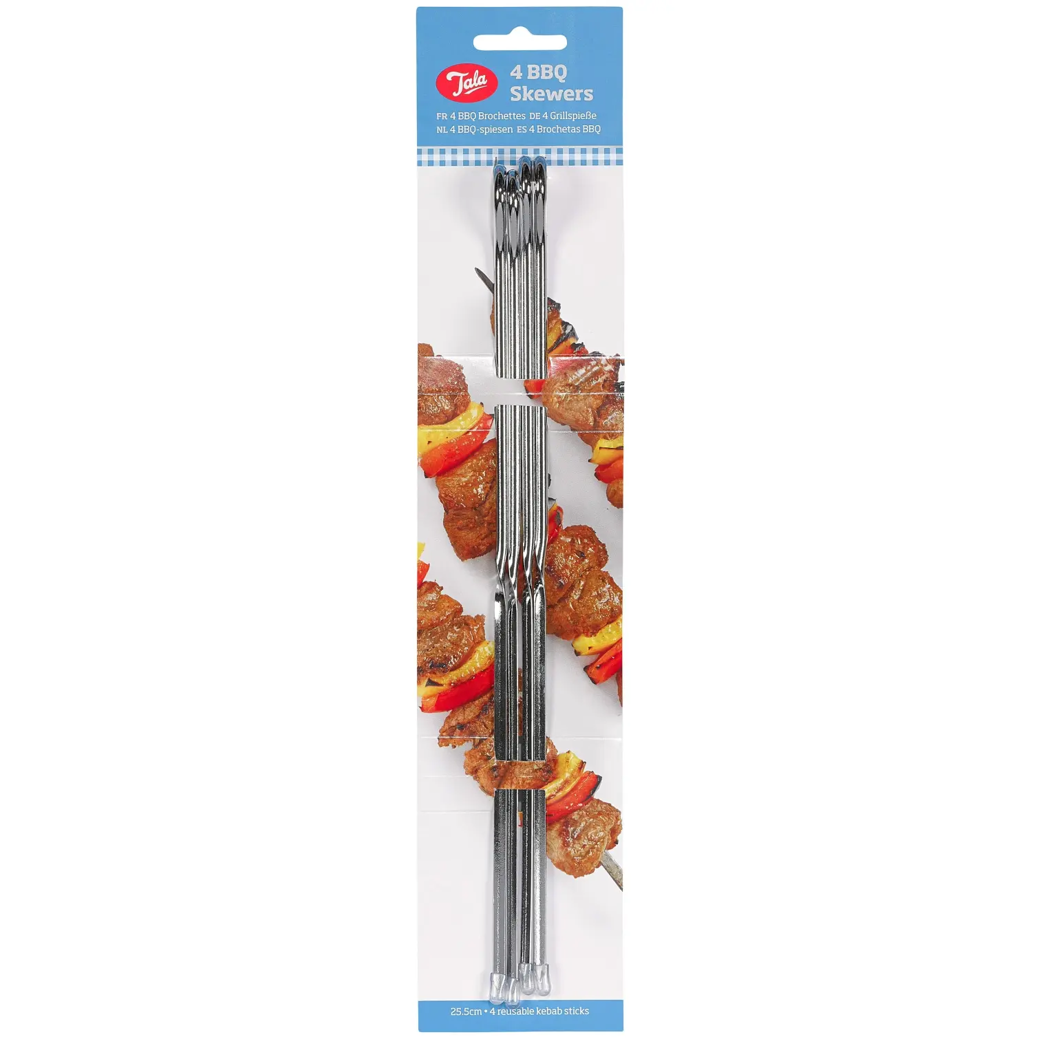 Tala Barbecue Skewers 25.5cm 4 Pack
