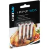 GEO0273_1 Chef Aid Pop Up Timers 4 Pack