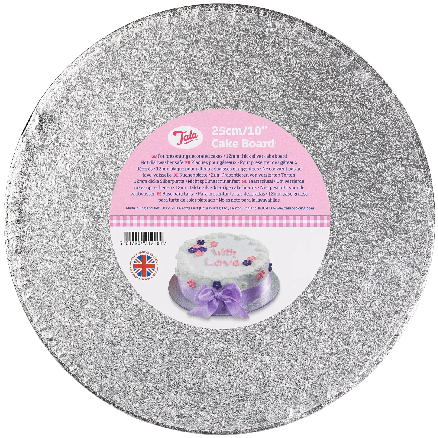 Tala Cake Board Round 20cm (10")