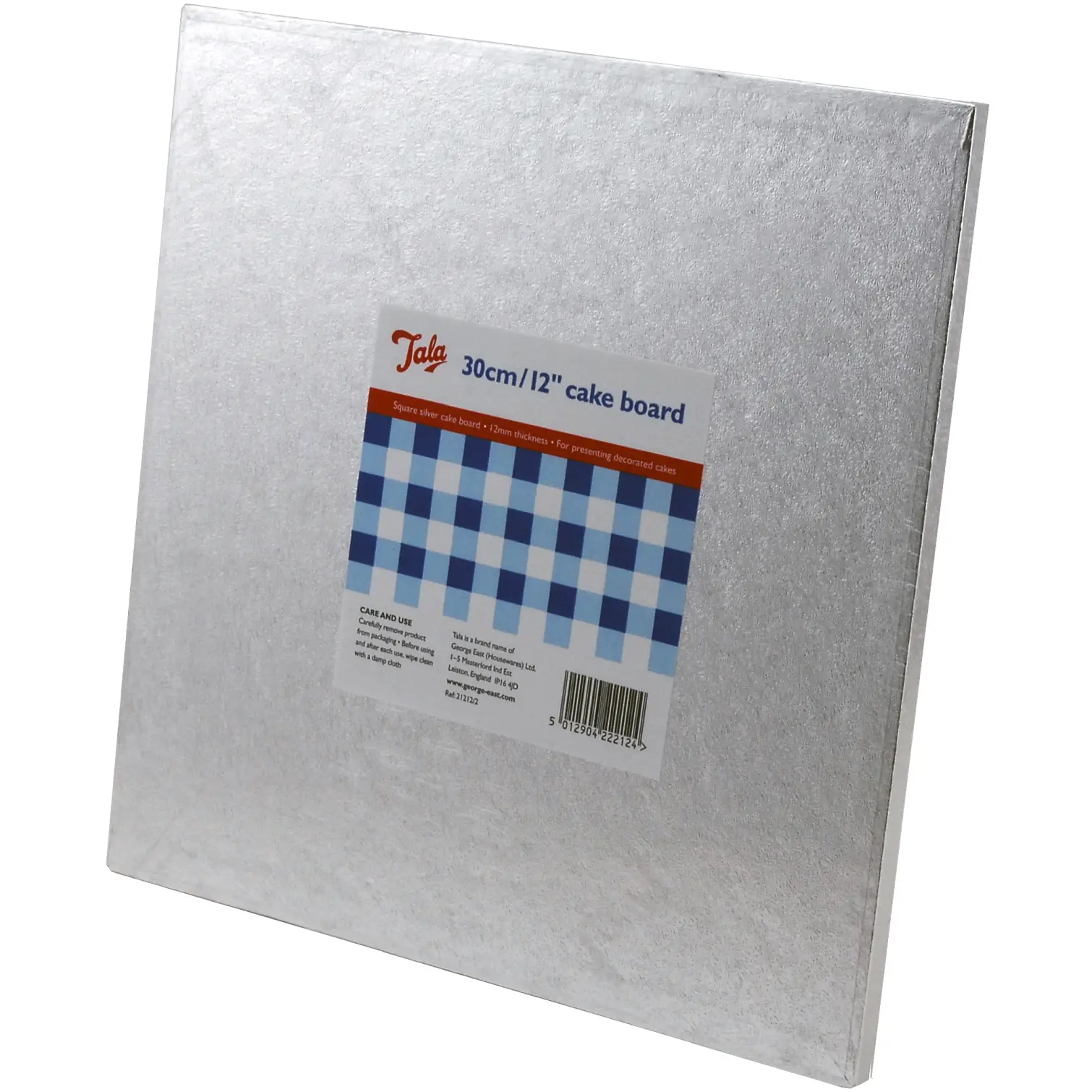GEO0298 Tala 3mmThick Cake Board Square 30cm(12")