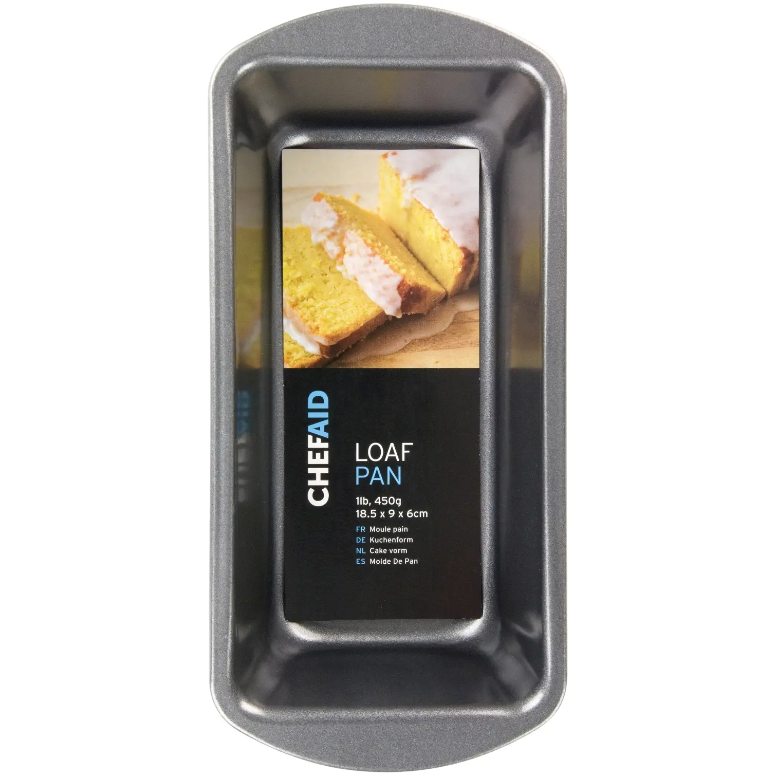 GEO0322 Chef Aid 1Ib Non-Stick Loaf Pan