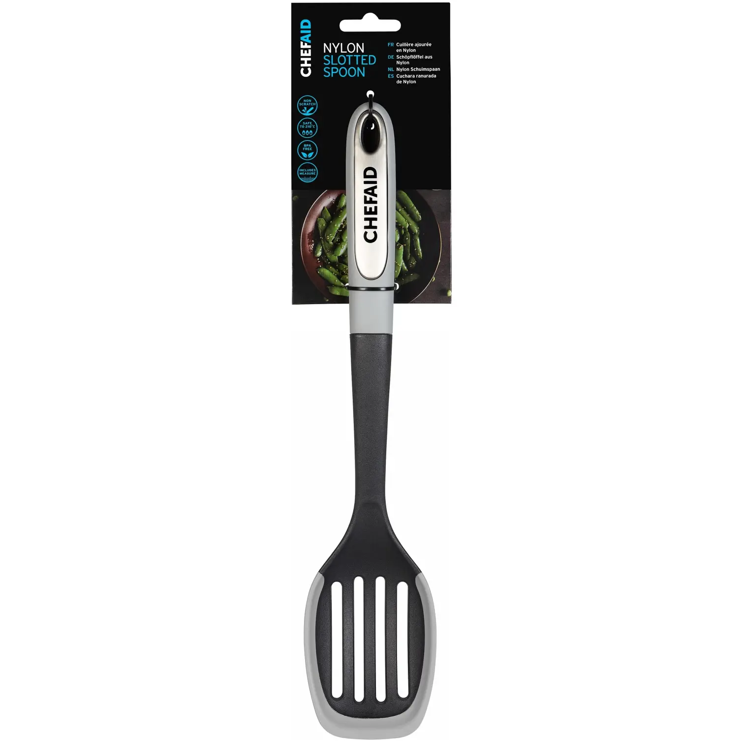 Chef Aid Nylon Slotted Spoon