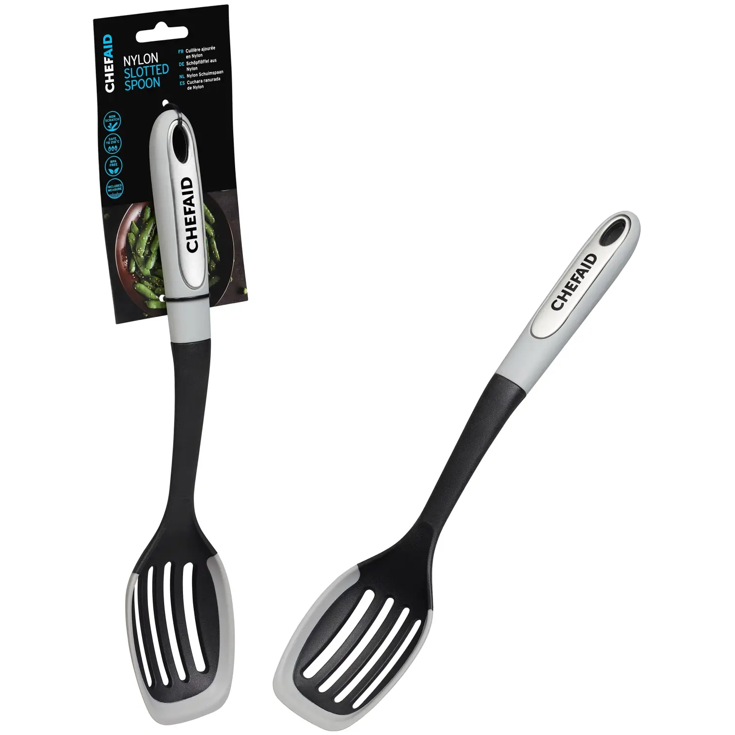 Chef Aid Nylon Slotted Spoon