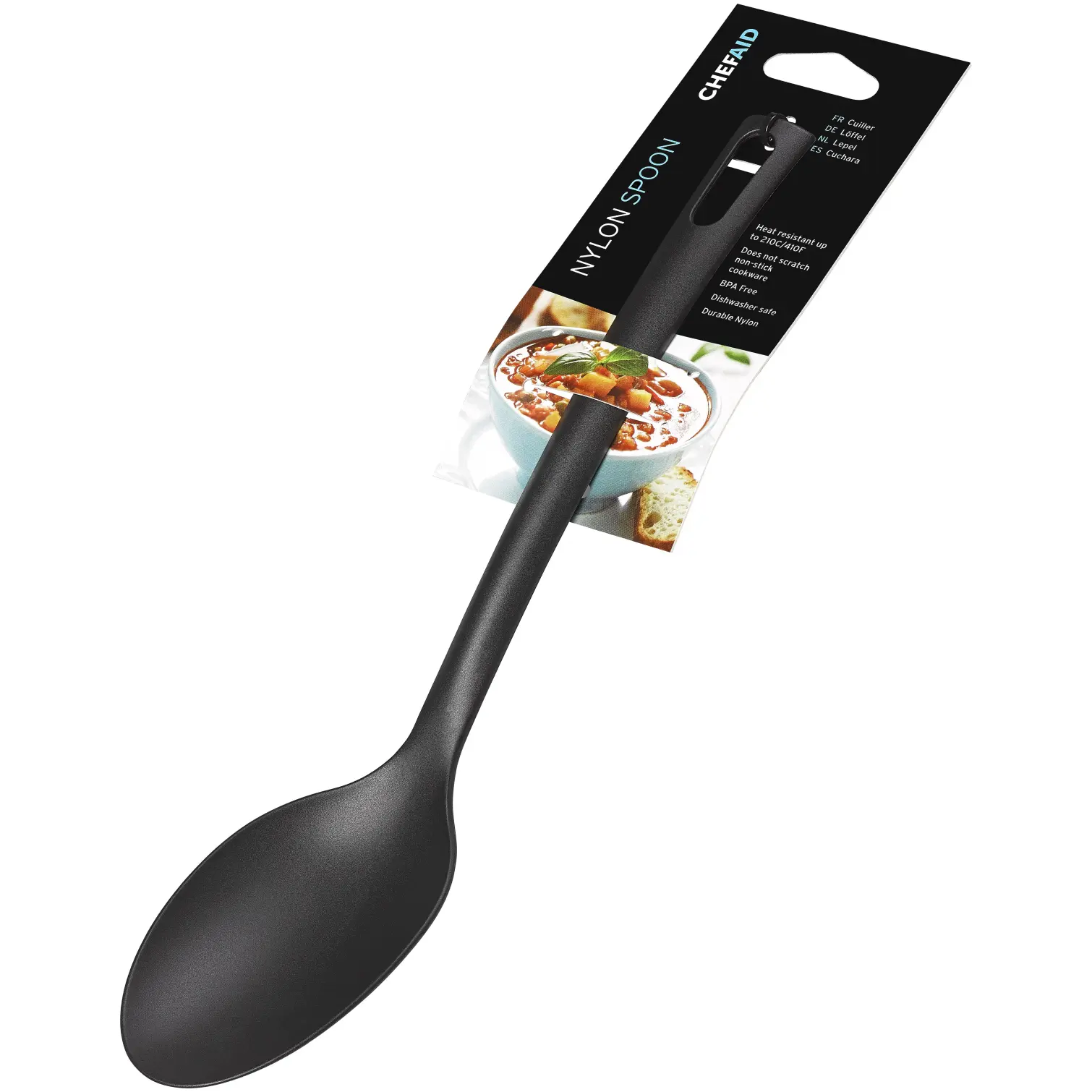 Chef Aid Black Spoon