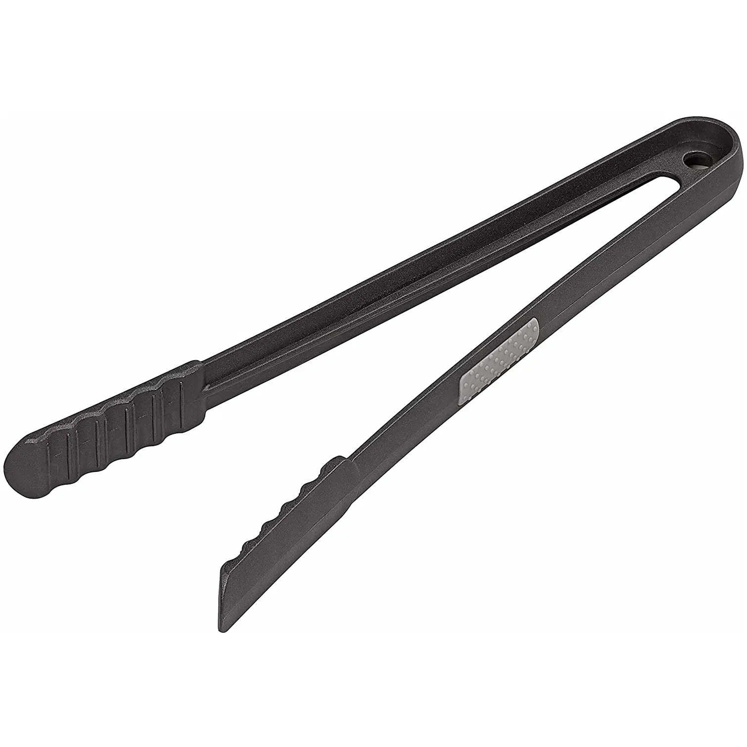 GEO0407 Chef Aid Black Nylon Tongs