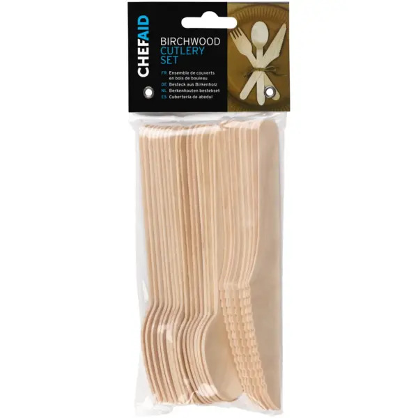 Chef Aid Eco Friendly Cutlery Set 24 Pce