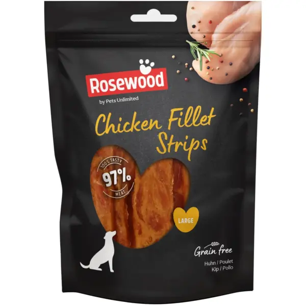 GEO1001 Rosewood Dog Large Chicken Fillet Strips
