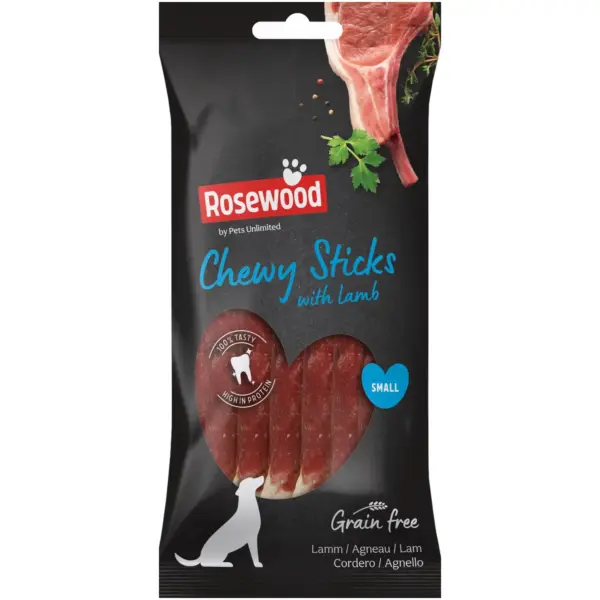 GEO1019 Rosewood Dog Small Chewy Sticks Lamb