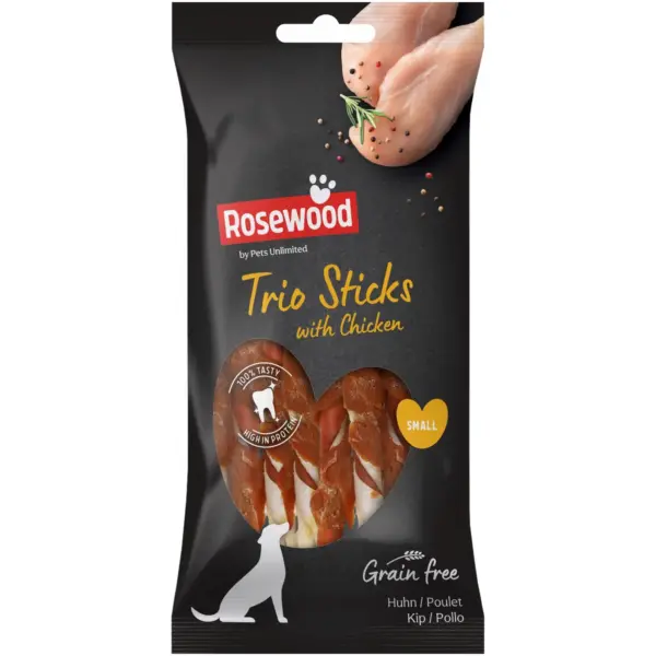Rosewood Dog Small Trio Sticks Chicken