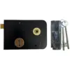 GIB0036_1 Gibbons 15cm Right-Hand Rim Lock Black