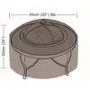 GLD0126_2 Firepit BBQ Cover