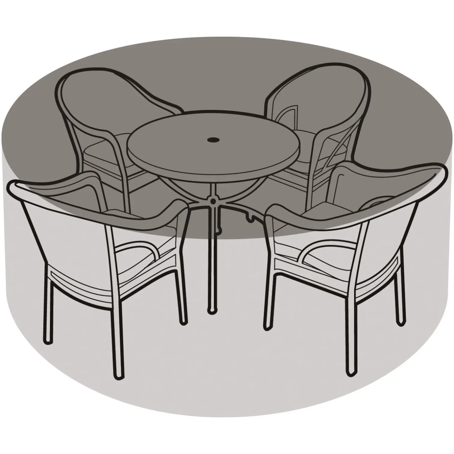 GLD0155_1 Patio Set Cover Medium