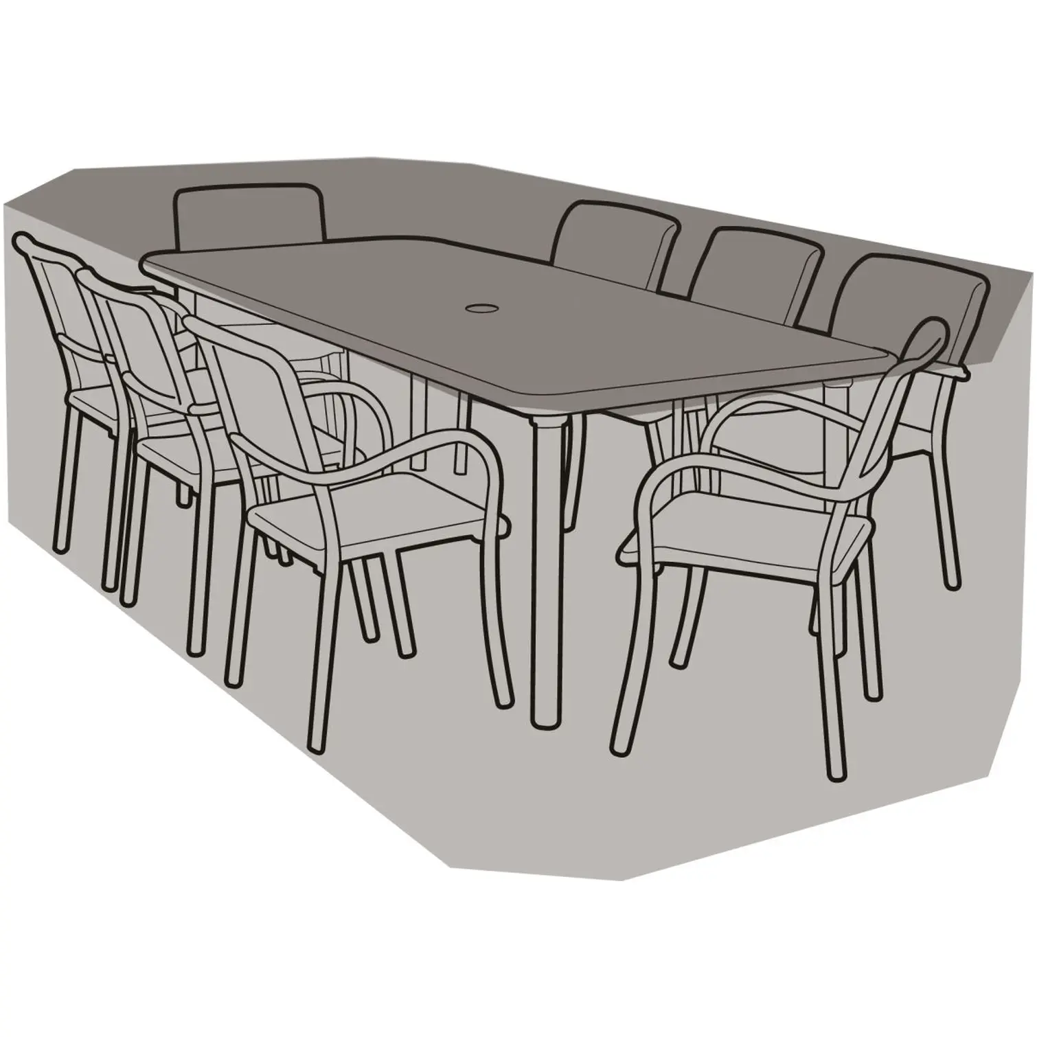 GLD0156_1 Patio Set Cover Large